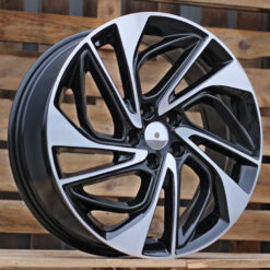 Jante HYUND B5518 R18x7.5 ET51 5x114.3 - Black Polished