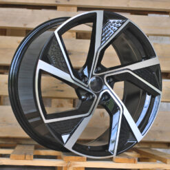 Jante Audi R19x8.5 ET35 5x112 - Black Polished
