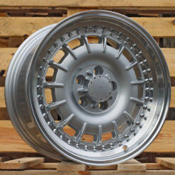 Jante Mercedes R17x8 ET30 5x112 - Silver+Polished Lip