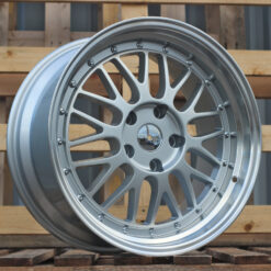 Jante RACIN A1025 R18x9 ET35 5x120 - Silver Shining+Polished Lip