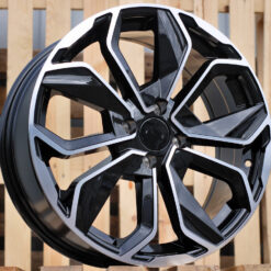 Jante RENAU B5296 R17x7 ET45 5x114.3 - Black Polished