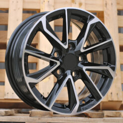 Jante Toyota 15x6 ET40 5x114.3 - Black Polished