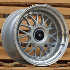 Jante BMW R17x10 ET25 5x120 - Silver+Polished Lip