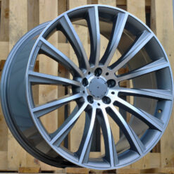 Jante MER B1048 R18x9 ET45 5x112 - Grey Polished