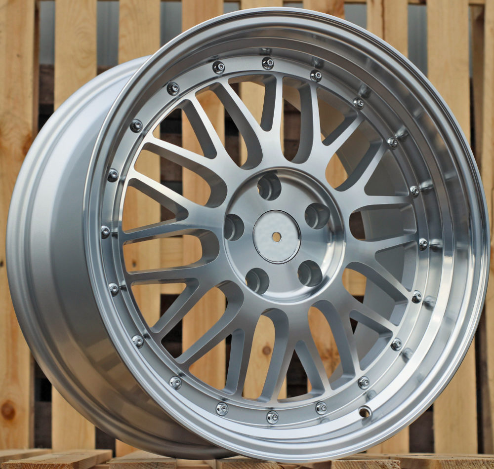 Jante RACIN A1025 R17x7.5 ET15 5x120 - Machined Silver