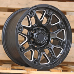 Jante 4X4 FBX155 R17x9 ETnull 6x139.7 - Black Polished