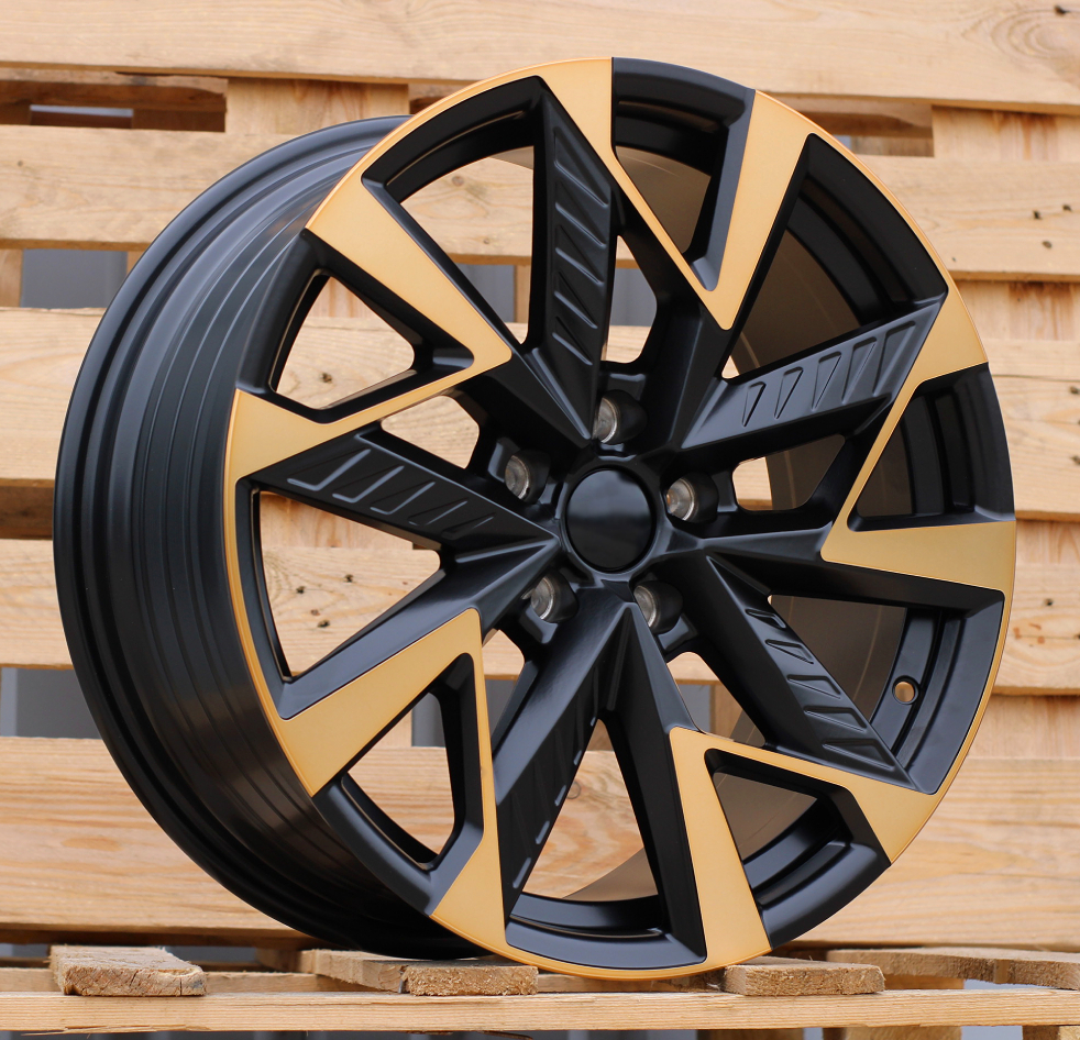 Jante CUPRA R19x8 ET40 5x112 - Black Polished Half Matt Cooper