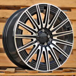 Jante MER FLB005 R19x8.5 ET43 5x112 - Black Polished