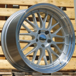 Jante BMW 19x8.5 ET33 5x120 - Silver+Polished Lip