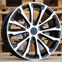 Jante 4X4 FBX075 R17x7.5 ET25 6x139.7 - Black Polished