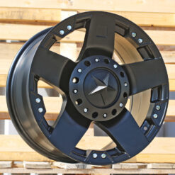 Jante 4X4 A5187 R18x9 ETM12 2.5x139.7|2.5x150 - Black Matt