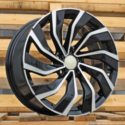 Jante VW R17x7.5 ET45 5x100 - Black Polished