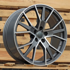 Jante AUD B5131 R19x8.5 ET35 5x112 - Grey Polished Half Matt