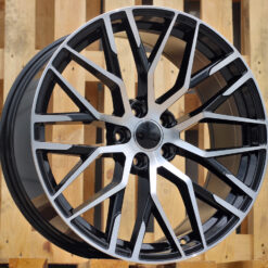 Jante AUD XFE30 R18x8 ET35 5x112 - Black Polished