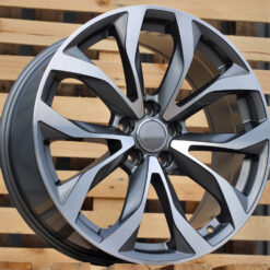 Jante AUD XF562 R18x8 ET39 5x112 - Grey Polished