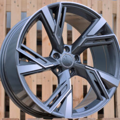 Jante AUD B1571 R18x8 ET40 5x112 - Grey Polished