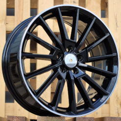 Jante SKODA B5969 R18x8 ET42 5x112 - Black+Polished Lip