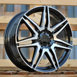 Jante Mercedes R18x8 ET52 5x112 - Black Polished