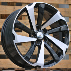 Jante Lexus 17x7 ET35 5x114.3 - Black Polished