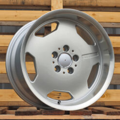 Jante Mercedes R17x9 ET30 5x112 - Silver+Polished Lip