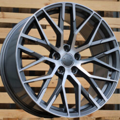 Jante AUD R19x8.5 ET39 5x112 - Grey Polished