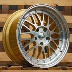 Jante RACIN 17x7.5 ET34 5x120 - Gold+Polished