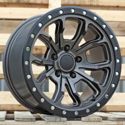 Jante 4X4 H5073 R17x8.5 ETM12 5x127 - Matt Gray + Black Lip
