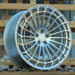 Jante MER FBX162 R22x10.5 ET38 5x112 - Machined Silver