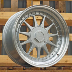 Jante RACIN 7962F R16x8 ET20 5x120 - Silver+Polished Lip