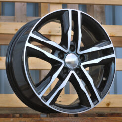 Jante RACIN BK424 R17x7.5 ET42 5x114.3 - Black Polished