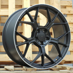 Jante Mercedes R19x8.5 ET40 5x112 - Satin Black+Silver Lip