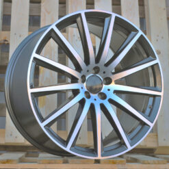 Jante Mercedes R22x11.5 ET47 5x112 - F Grey Polished