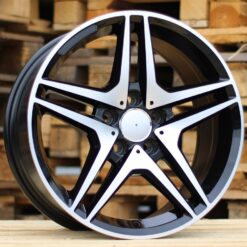 Jante Mercedes R17x8 ET40 5x112 - Black Polished