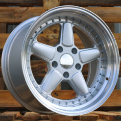 Jante BMW 17x7.5 ET30 5x120 - F Silver+Polished Lip