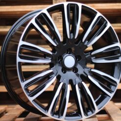 Jante LAND XE136 R20x9.5 ET45 5x120 - Black Polished