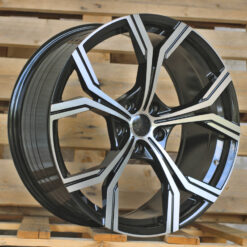 Jante AUD FBX201 R20x9 ET35 5x112 - Black Polished