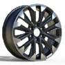 Jante 4X4 R20x8.5 ET25 6x139.7 - F Black Matt