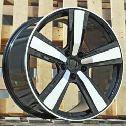 Jante Porsche R22x10 ET48 5x130 - Black Polished