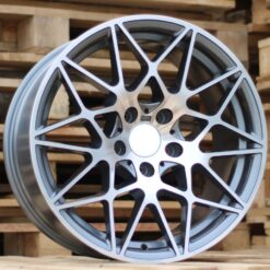 Jante BMW 19x9.5 ET40 5x120 - Grey Polished+Powder Coating