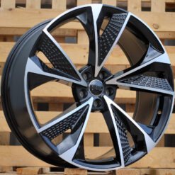 Jante Audi R19x8.5 ET40 5x112 - Black Polished